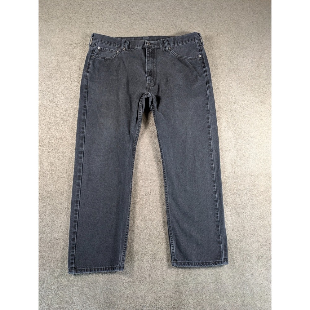 Vintage Levi's 505 Jeans Mens 40X30 Black Denim Mid Rise Retro 90s Straight Fit